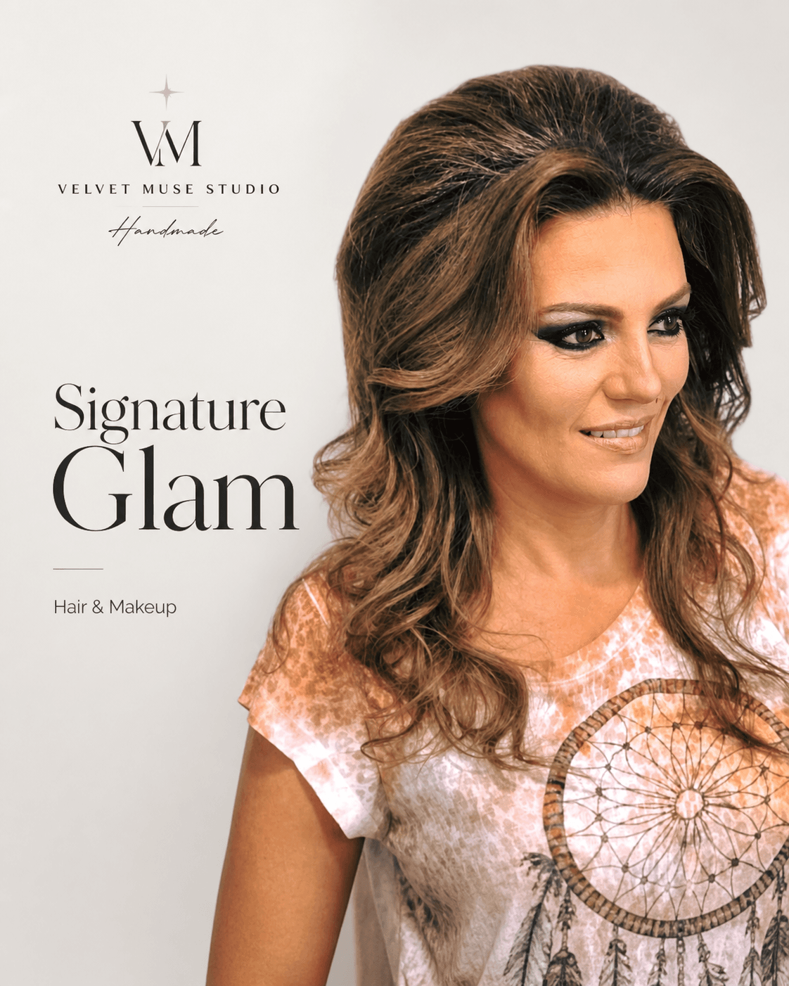 Woman salon creative USA version